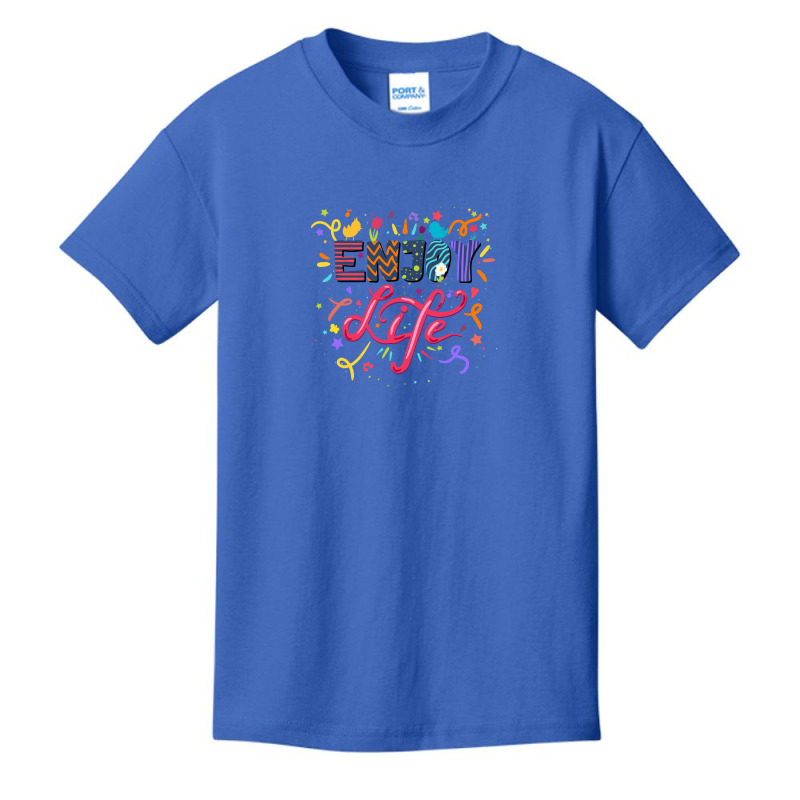 Enjoy Life Basic Youth T-shirt by Disgus_Thing | Artistshot