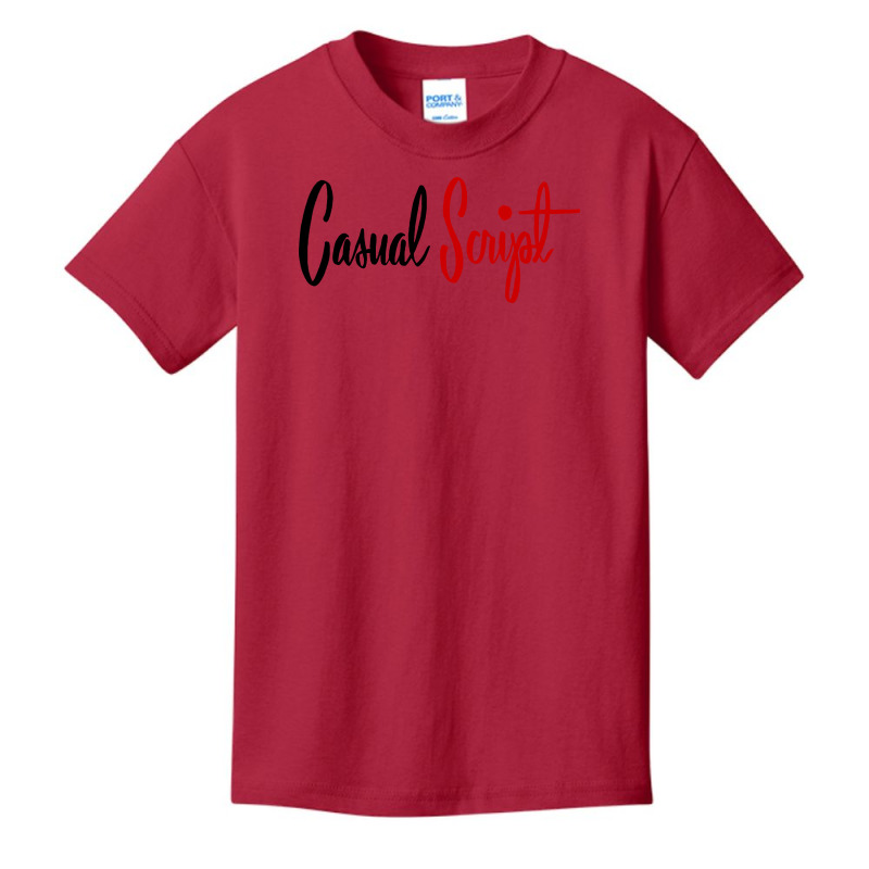 Casual Script Basic Youth T-shirt by Cahyorin | Artistshot