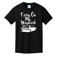 Carry On My Wayward Son For Dark Basic Youth T-shirt | Artistshot