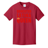 Educated Latina Queen Basic Youth T-shirt | Artistshot