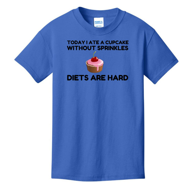 Cupcake Sprinkle Diets Hard Basic Youth T-shirt by Perfect Designers | Artistshot