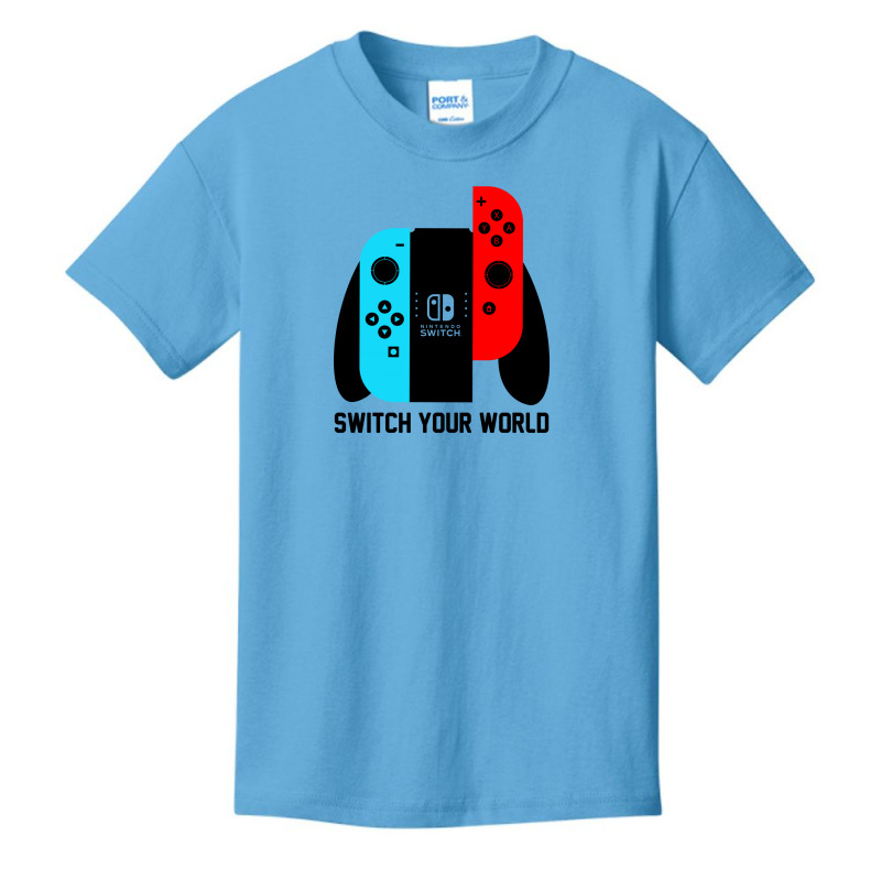 Switch Your World Basic Youth T-shirt | Artistshot