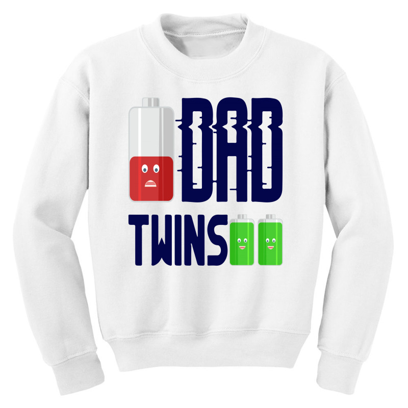 Dad Twins Youth Sweatshirt | Artistshot