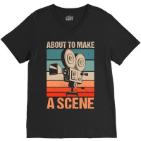 Short Film Writer Movie Maker Cinematographer Edit V-neck Tee | Artistshot