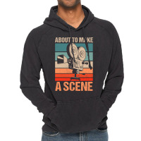 Short Film Writer Movie Maker Cinematographer Edit Vintage Hoodie | Artistshot