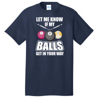 Bi.lli.a.rd 8 B.a.ll Play Pool Table Cue Stick Snooker T Shirt Basic T-shirt | Artistshot