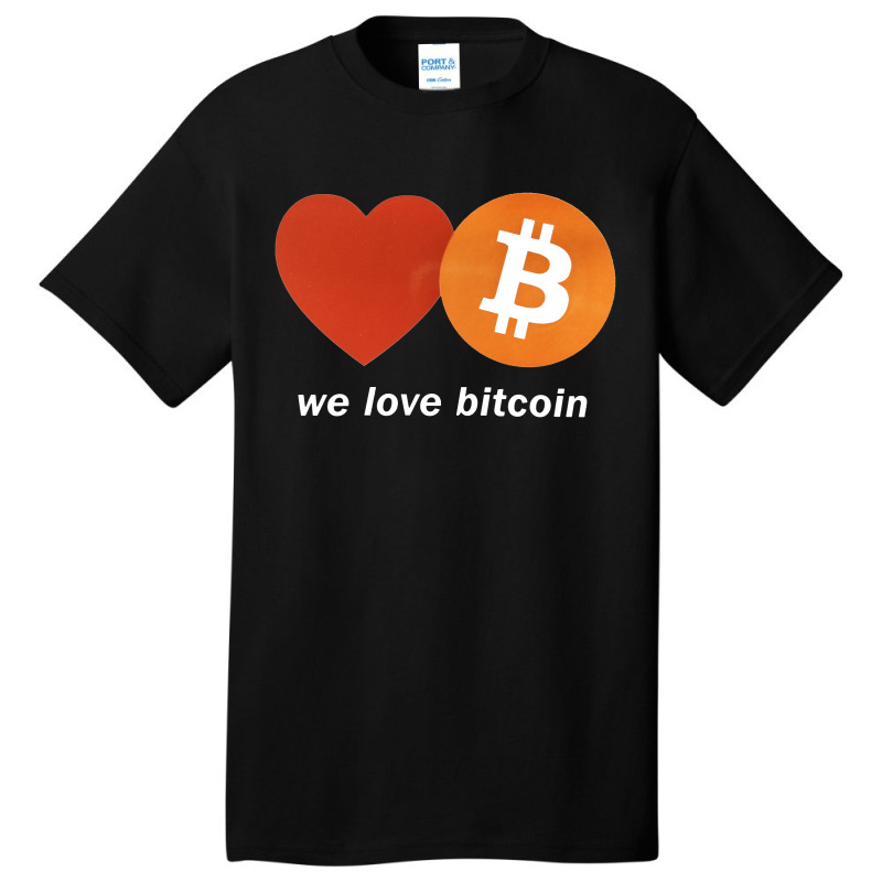 Digital Currency Basic T-shirt by shannen doherty | Artistshot