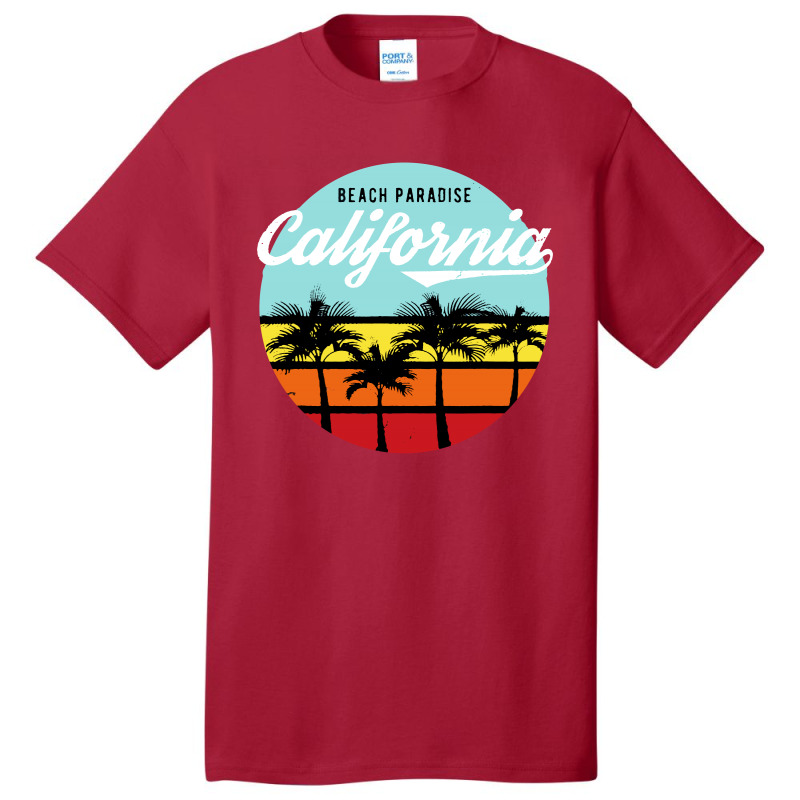 California Los Angeles Basic T-shirt by atereabag | Artistshot