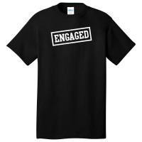 Engaged Box Basic T-shirt | Artistshot