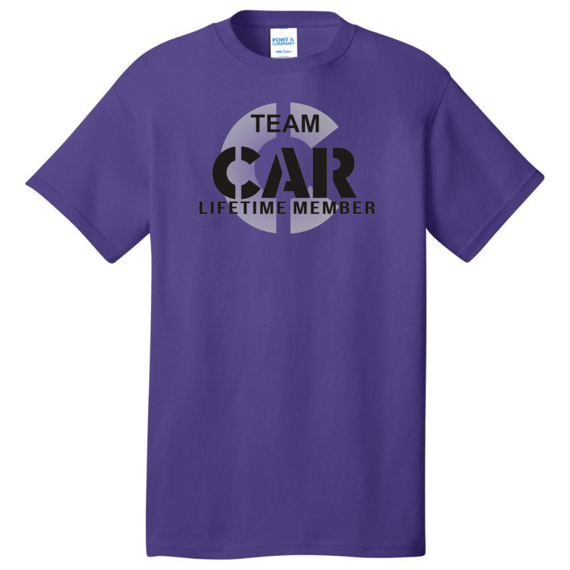 Team Car Lifetime Member Basic T-shirt by garrys4b4 | Artistshot