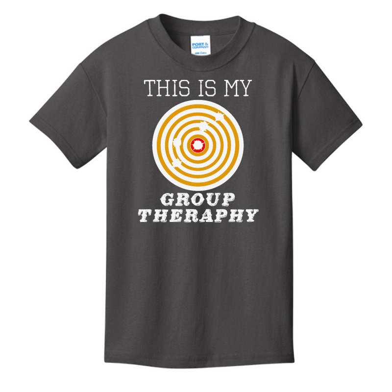 This Is My Group Therapy Shooting Target Basic Youth T-shirt | Artistshot