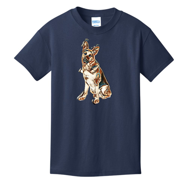 Love My Dogs Basic Youth T-shirt by Kemnabi | Artistshot