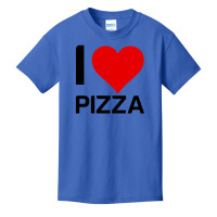 I Love Pizza Heart Basic Youth T-shirt | Artistshot