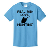 Real Men Love Hunting Basic Youth T-shirt | Artistshot