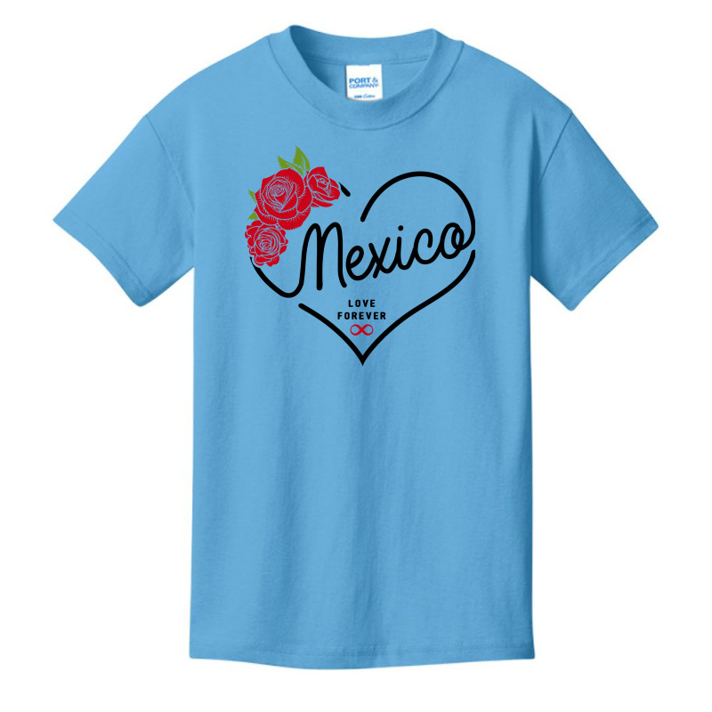 Mexico Love Forever Basic Youth T-shirt by honeysuckle | Artistshot