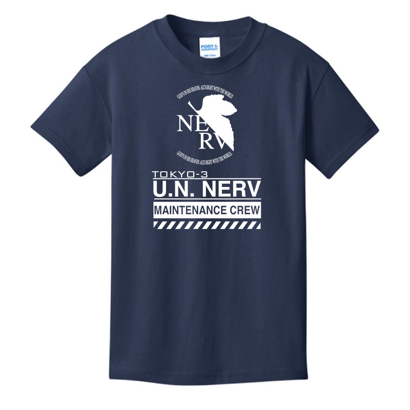 Tokyo 3 Nerv White Basic Youth T-shirt | Artistshot