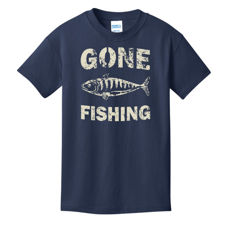 Gone Fishing Basic Youth T-shirt | Artistshot