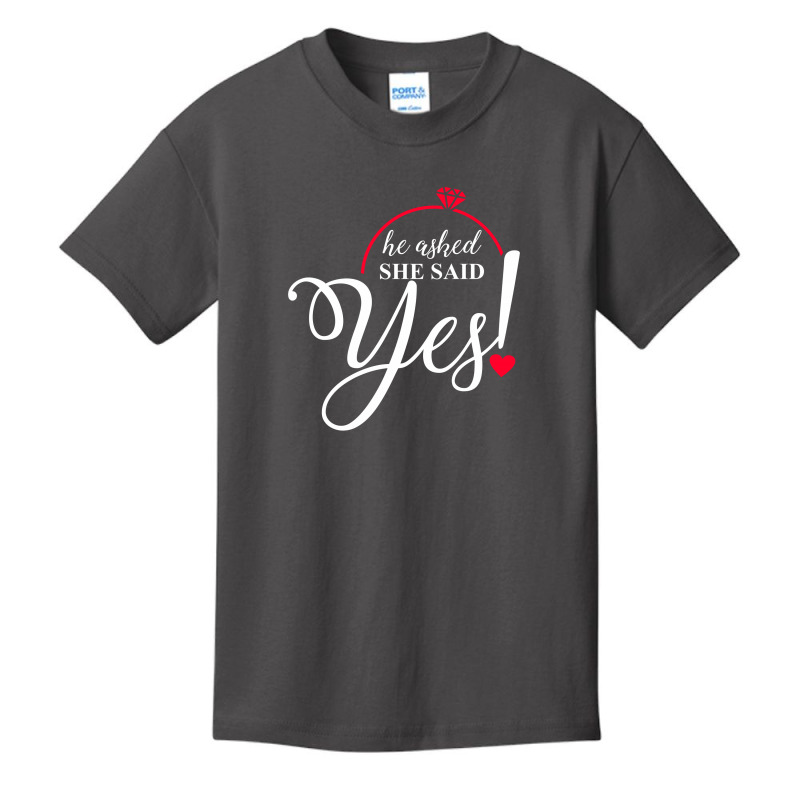 Finally Yes Basic Youth T-shirt by Ale Ceconello | Artistshot