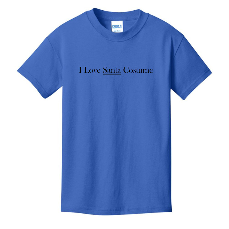 I Love Santa Costume Basic Youth T-shirt | Artistshot