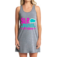 Slp Voive Speech Therapist Speech Language Patholo Tank Dress | Artistshot