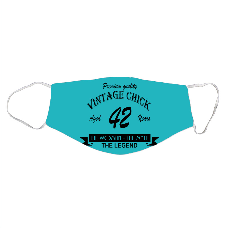 Wintage Chick 42 Face Mask | Artistshot