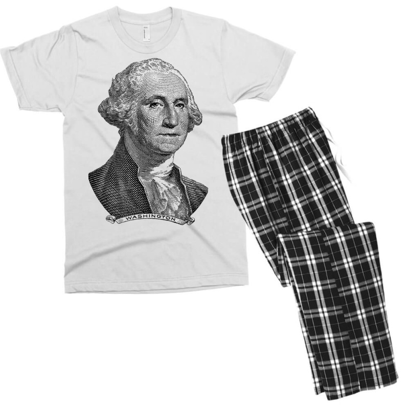 George Washington Founding Father Military Constitution T Shirt Men's T-shirt Pajama Set | Artistshot