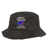 Sorry My Dragon Ate Your Unicorn Bucket Hat | Artistshot