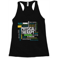 Physical Therapist Wordart Physiotherapists Racerback Tank | Artistshot