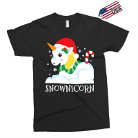 Snownicorn Unicorn Funny Cute Winter Girl Christma Exclusive T-shirt | Artistshot