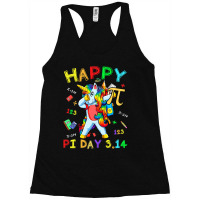 Pi Funny Dabbing Unicorn 3 14 Happy Pi Day Men Wom Racerback Tank | Artistshot