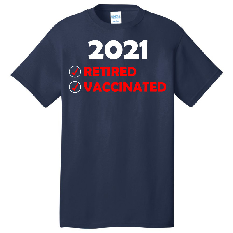 2021 Vaccinated (2) Basic T-shirt by banjarstore | Artistshot