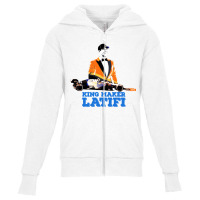 King Maker Latifi Youth Zipper Hoodie | Artistshot