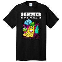 Summer Beach Paradise Basic T-shirt | Artistshot