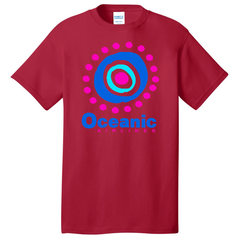 Lost Oceanic Airlines Basic T-shirt | Artistshot