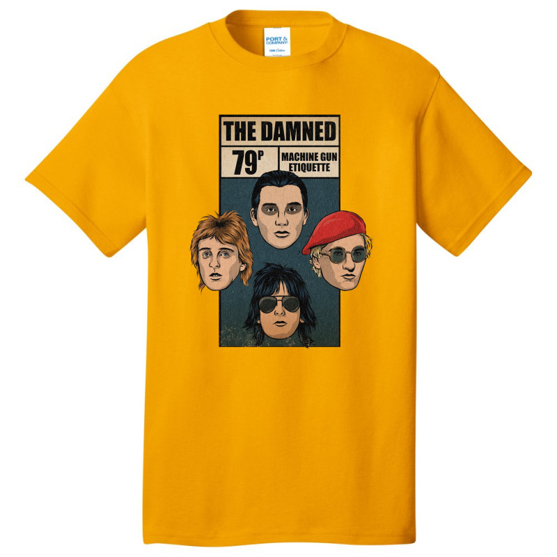 The Damned Machine Gun Etiquette Basic T-shirt | Artistshot