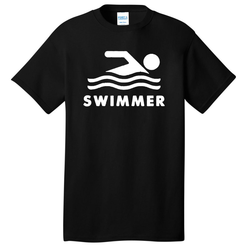 Youth Kids Swimming Swimmer Olympi Basic T-shirt | Artistshot