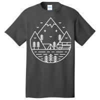 Nature Is Calling Basic T-shirt | Artistshot