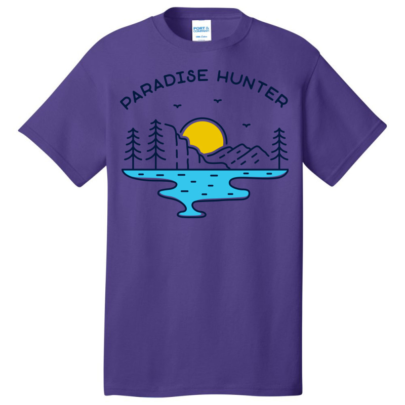 Paradise Hunter 3 Basic T-shirt by VEKTORKITA | Artistshot