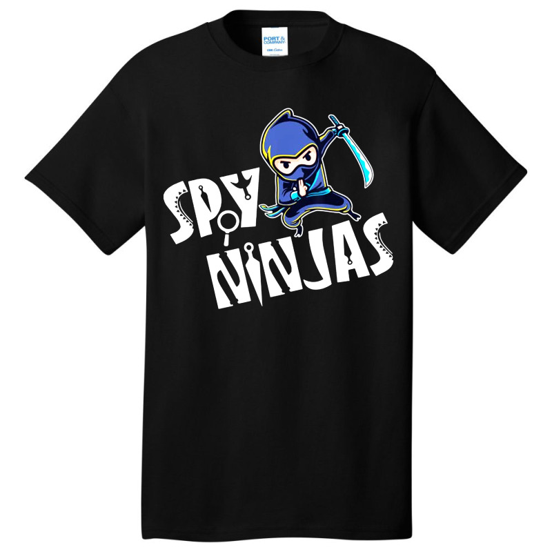 Spy Gaming Ninjas Gamer Funny Basic T-shirt by liqualyfu | Artistshot