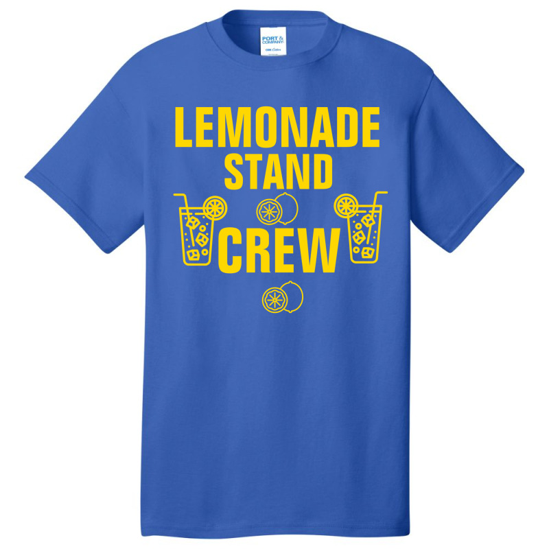 Lemonade Stand Crew Funny Lemon Basic T-shirt by Favorite | Artistshot