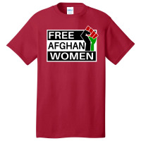 Free Afghan Women Basic T-shirt | Artistshot