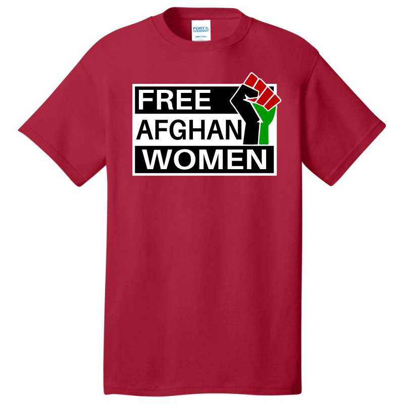 Free Afghan Women Basic T-shirt by coşkun | Artistshot