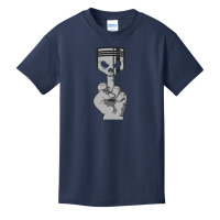 Bad Piston And Finger Basic Youth T-shirt | Artistshot