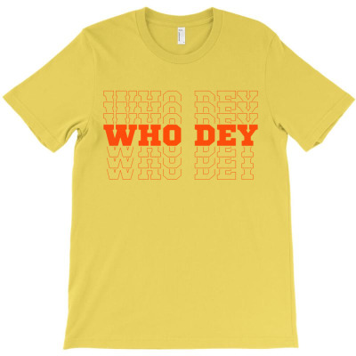 Who Dey Bro T-shirt Designed By Agus Loli