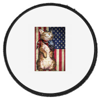 For Someone Who Loves Cat And The Country Round Patch | Artistshot