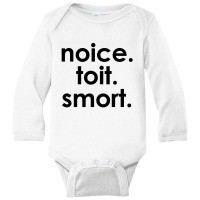 Noice Toit Smort - Brooklyn99 Long Sleeve Baby Bodysuit | Artistshot