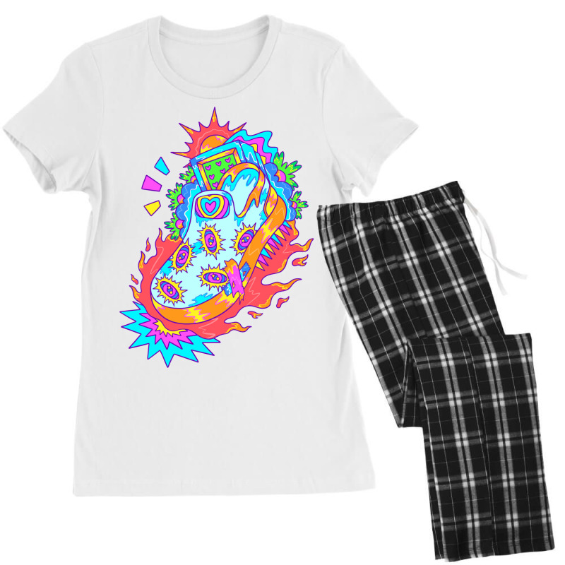 Sneakers Collection - Angry Burns Women's Pajamas Set by yoyvector | Artistshot