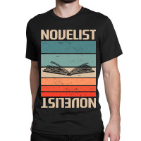 Retro Vintage Novelist Novel Author 1 Classic T-shirt | Artistshot