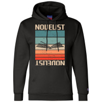 Retro Vintage Novelist Novel Author 1 Champion Hoodie | Artistshot