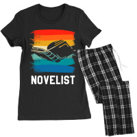 Retro Vintage Novelist Novel Author 2 Women's Pajamas Set | Artistshot